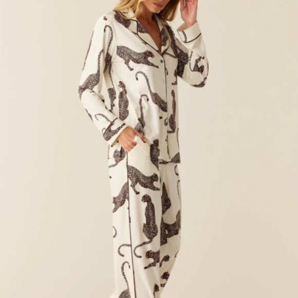 NWT MASONgrey Winter Cloud Jersey PJ Set - Picture 2 of 7